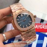 Swiss Replica Patek Philippe Nautilus 5711 Rose Gold Band  Watches